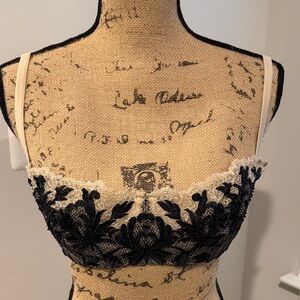 Elegant Black Lace Bralette